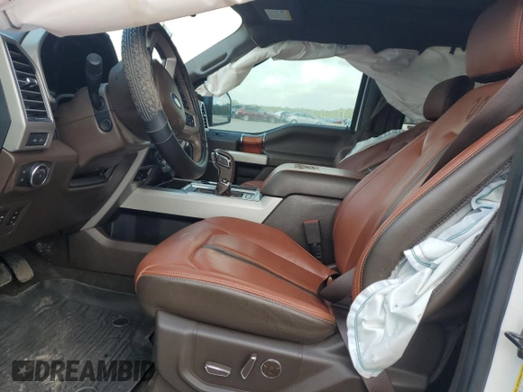 2019 Ford F-150 XL with VIN 1FTEW1E51KFD33077, listed as a Copart auction lot 53943415 with 74,754 mi miles and Salvage title. Bid and sale history available at DreamBid. Image 7.