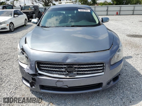 2010 Nissan Maxima SV z VIN 1N4AA5AP0AC829036, wystawiony jako Copart lot #56487895 z przebiegiem 117 783 mil mil oraz Szkoda całkowita • Salvage title. Historia ofert i sprzedaży dostępna na DreamBid. Obrazek 5.