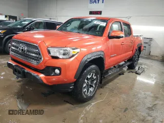 2017 Toyota Tacoma SR5 with VIN 3TMCZ5AN3HM073107, listed as a Copart auction lot 50104575 with 93,942 mi miles and Salvage Title. Bid and sale history available at carsss.com. Image 1.