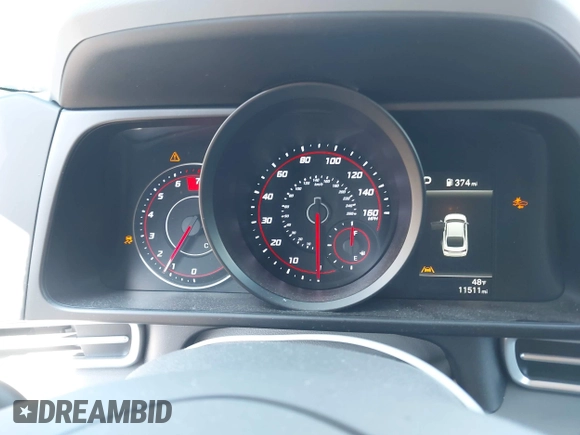2023 Hyundai Elantra SEL with VIN KMHLM4AG6PU604588, listed as a IAAI auction lot 42045957 with 11,511 mi miles and . Bid and sale history available at DreamBid. Image 7.