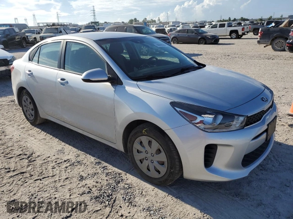 2019 Kia Rio S with VIN 3KPA24AB1KE197891, listed as a Copart auction lot 68868084 with 80,071 mi miles and Salvage Title. Bid and sale history available at DreamBid. Image 4.