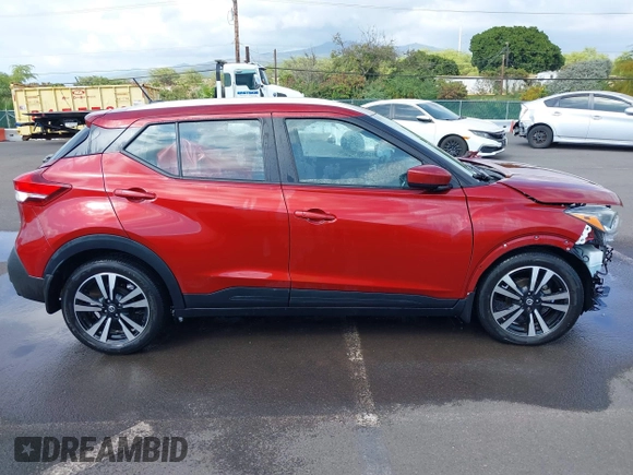 2020 Nissan Kicks SV with VIN 3N1CP5CV6LL506259, listed as a IAAI auction lot 41558197 with Not Provided miles. Bid and sale history available at carsss.com. Image 14.