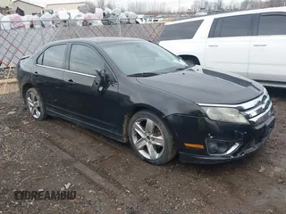 2010 Ford Fusion SPORT with VIN 3FAHP0DC4AR130356, listed as a IAAI auction lot 41724881 with 155,285 mi miles. Bid and sale history available at carsss.com. Image 1.