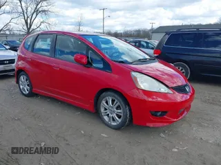 2009 Honda Fit Sport with VIN JHMGE884X9S004773, listed as a IAAI auction lot 41866083 with 178,891 mi miles. Bid and sale history available at carsss.com. Image 1.
