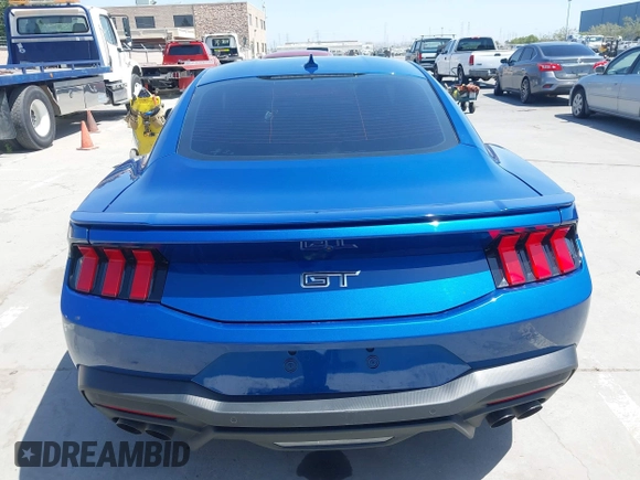 2024 Ford Mustang GT with VIN 1FA6P8CF8R5430448, listed as a IAAI auction lot 42486850 with 5,647 mi miles and . Bid and sale history available at DreamBid. Image 16.