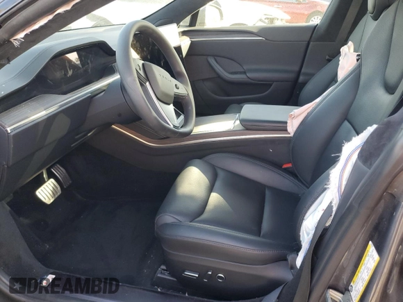 2023 Tesla Model S с VIN 5YJSA1E55PF522232, выставлен на аукционе Copart как лот 47735815 с пробегом Не указан миль и Списание • Salvage title. История ставок и продаж доступна на DreamBid. Изображение 7.