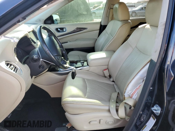 2015 Infiniti QX60 with VIN 5N1AL0MM1FC532353, listed as a Copart auction lot 43291125 with 87,530 mi miles and Salvage title. Bid and sale history available at DreamBid. Image 7.