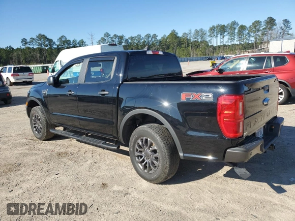 2021 Ford Ranger XL with VIN 1FTER4EHXMLD67025, listed as a Copart auction lot 45509695 with 29,464 mi miles and Salvage Title. Bid and sale history available at carsss.com. Image 2.