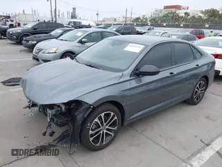 2024 Volkswagen Jetta Sport with VIN 3VWBM7BU6RM034053, listed as a IAAI auction lot 42425732 with 12,254 mi miles and . Bid and sale history available at DreamBid. Image 19.