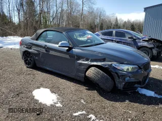 2017 BMW 2 Series with VIN WBA2L3C57HV667278, listed as a Copart auction lot 47354834 with 42,841 mi miles and . Bid and sale history available at DreamBid. Image 4.