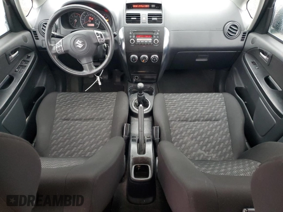 2008 Suzuki SX4 with VIN JS2YB413185110475, listed as a Copart auction lot 81915224 with 124,683 mi miles and Salvage Title. Bid and sale history available at carsss.com. Image 8.