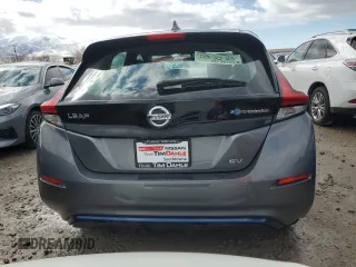 2022 Nissan LEAF SV with VIN 1N4AZ1CV0NC554254, listed as a Copart auction lot 48194425 with Not Provided miles and Salvage Title. Bid and sale history available at DreamBid. Image 6.