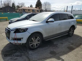 2013 Audi Q7 3.0T Premium Plus with VIN WA1LGBFE7DD005955, listed as a Copart auction lot 50262895 with 76,354 mi miles and Salvage Title. Bid and sale history available at carsss.com. Image 1.