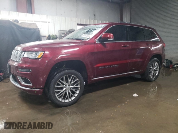 2018 Jeep Grand Cherokee Summit z VIN 1C4RJFJT7JC398744, wystawiony jako Copart lot #88267195 z przebiegiem 110 041 mil mil oraz Szkoda całkowita • Salvage title. Historia ofert i sprzedaży dostępna na DreamBid. Obrazek 1.