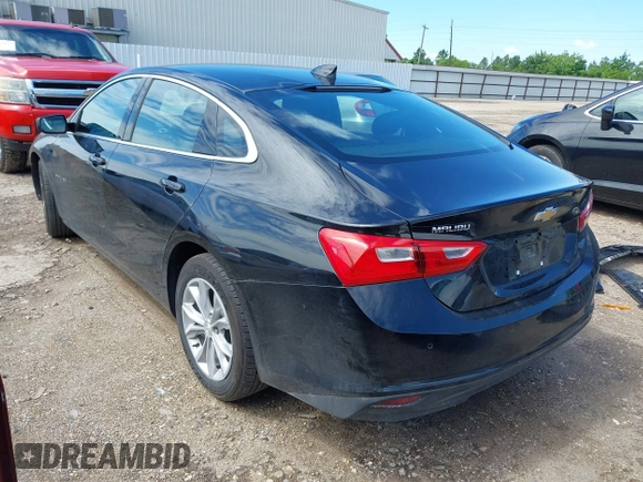 2025 Chevrolet Malibu LT with VIN 1G1ZD5ST7SF129992, listed as a IAAI auction lot 42233576 with 16,274 mi miles and . Bid and sale history available at DreamBid. Image 3.