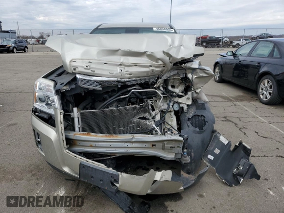2014 GMC Terrain SLE with VIN 2GKALMEK6E6142952, listed as a Copart auction lot 46846995 with 103,716 mi miles and Salvage Title. Bid and sale history available at carsss.com. Image 5.