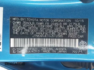 2016 Scion iM z VIN JTNKARJE1GJ512385, wystawiony jako IAAI lot #42020888 z przebiegiem 95 355 mil mil oraz . Historia ofert i sprzedaży dostępna na DreamBid. Obrazek 9.