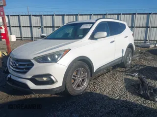 2017 Hyundai Santa Fe Sport 2.4L with VIN 5NMZU3LB9HH010581, listed as a IAAI auction lot 41758130 with 117,526 mi miles. Bid and sale history available at carsss.com. Image 17.