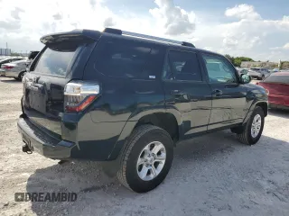 2021 Toyota 4Runner SR5 with VIN JTEEU5JR6M5247709, listed as a Copart auction lot 64248175 with 46,009 mi miles and Clean title. Bid and sale history available at DreamBid. Image 3.