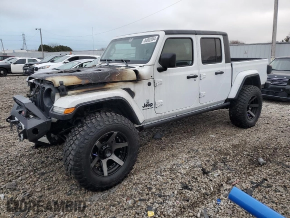 2022 Jeep Gladiator Sport S with VIN 1C6JJTAG1NL148203, listed as a Copart auction lot 46662015 with 1,900 mi miles and Non repairable. Bid and sale history available at DreamBid. Image 1.
