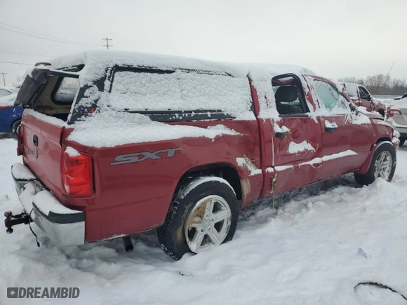 2007 Dodge Dakota ST with VIN 1D7HW28K57S270526, listed as a Copart auction lot 88717995 with 172,828 mi miles and Clean Title. Bid and sale history available at carsss.com. Image 3.