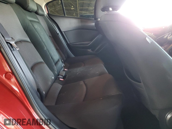 2014 Mazda 3 i Touring with VIN JM1BM1V71E1156056, listed as a Copart auction lot 52010625 with 105,811 mi miles and Salvage Title. Bid and sale history available at DreamBid. Image 10.
