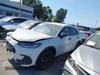2024 Honda HR-V Sport with VIN 3CZRZ1H55RM721244, listed as a IAAI auction lot 42304006 with 16,901 mi miles and . Bid and sale history available at DreamBid. Image 23.