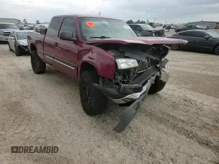 2004 Chevrolet Silverado 1500 LS with VIN 2GCEC19V141177507, listed as a Copart auction lot 55254955 with Not Provided miles and Salvage Title. Bid and sale history available at DreamBid. Image 13.