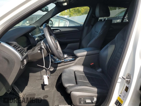 2021 BMW X4 xDrive30i with VIN 5UX2V1C01M9G47277, listed as a Copart auction lot 66909743 with 20,634 mi miles. Bid and sale history available at carsss.com. Image 7.