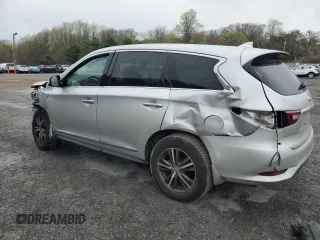 2019 Infiniti QX60 Luxe with VIN 5N1DL0MN1KC535141, listed as a Copart auction lot 52712525 with 95,192 mi miles and Salvage title. Bid and sale history available at DreamBid. Image 2.