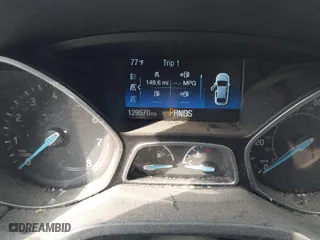 2017 Ford Focus SEL with VIN 1FADP3H24HL235375, listed as a IAAI auction lot 41924041 with 129,570 mi miles. Bid and sale history available at carsss.com. Image 7.