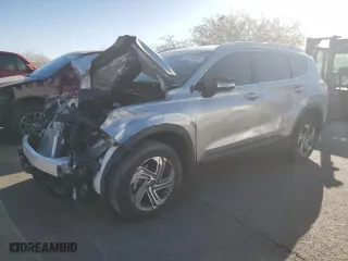 2023 Hyundai Santa Fe SEL with VIN 5NMS24AJ5PH648171, listed as a Copart auction lot 44614355 with 11,527 mi miles and Salvage Title. Bid and sale history available at carsss.com. Image 1.