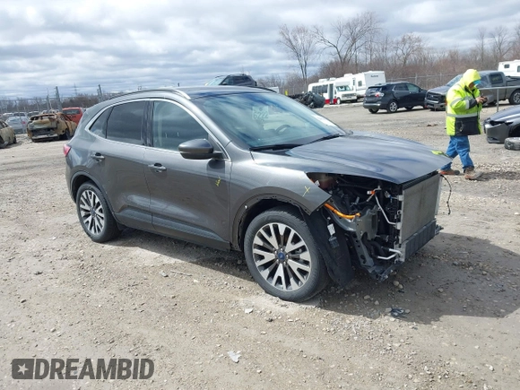 2020 Ford Escape Titanium Hybrid с VIN 1FMCU9DZ6LUA51042, выставлен на аукционе IAAI как лот 42041859 с пробегом 118 731 миль миль и . История ставок и продаж доступна на DreamBid. Изображение 1.