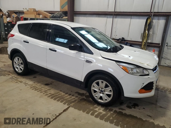 2014 Ford Escape S with VIN 1FMCU0F75EUD27902, listed as a Copart auction lot 52031905 with 263,273 mi miles and Salvage Title. Bid and sale history available at carsss.com. Image 4.