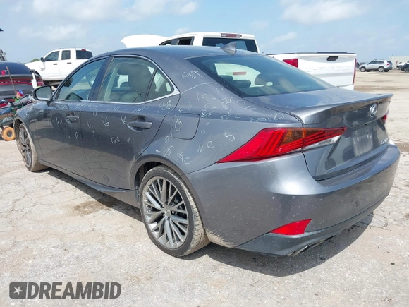 2017 Lexus IS 200t z VIN JTHBA1D24H5051294, wystawiony jako IAAI lot #42497097 z przebiegiem 79 017 mil mil oraz . Historia ofert i sprzedaży dostępna na DreamBid. Obrazek 3.