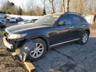 2006 Infiniti FX35 with VIN JNRAS08W06X206751, listed as a Copart auction lot 87724805 with 178,454 mi miles and Salvage Title. Bid and sale history available at carsss.com. Image 1.