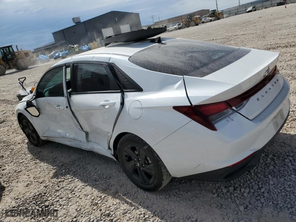 2022 Hyundai Elantra SEL with VIN 5NPLS4AG4NH079628, listed as a Copart auction lot 64655124 with 41,967 mi miles and Salvage Title. Bid and sale history available at carsss.com. Image 2.