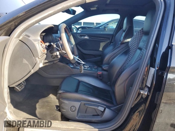 2018 Audi RS 3 z VIN WUABWGFF6J1903375, wystawiony jako Copart lot #49492155 z przebiegiem 62 838 mil mil oraz Szkoda całkowita • Salvage title. Historia ofert i sprzedaży dostępna na DreamBid. Obrazek 7.