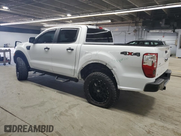 2023 Ford Ranger XL with VIN 1FTER4FH2PLE26247, listed as a Copart auction lot 53163535 with 27,444 mi miles and Salvage title. Bid and sale history available at DreamBid. Image 2.