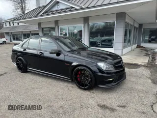 2012 Mercedes-Benz C C 63 AMG with VIN WDDGF7HB5CA629883, listed as a Copart auction lot 49139875 with 139,727 mi miles and Clean Title. Bid and sale history available at carsss.com. Image 1.