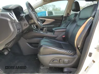 2017 Nissan Murano S with VIN 5N1AZ2MG4HN165914, listed as a Copart auction lot 49590295 with 125,084 mi miles and Salvage Title. Bid and sale history available at carsss.com. Image 7.