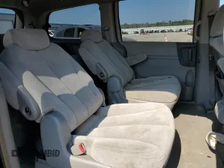 2007 Kia Sedona EX with VIN KNDMB233176180920, listed as a Copart auction lot 75413334 with Not Provided miles and Salvage Title. Bid and sale history available at carsss.com. Image 11.
