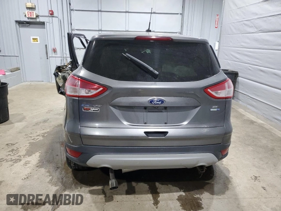 2014 Ford Escape SE with VIN 1FMCU9GX1EUB48775, listed as a Copart auction lot 47102175 with 0 mi miles and Salvage Title. Bid and sale history available at carsss.com. Image 6.