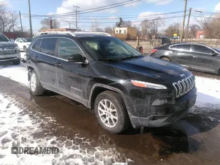 2018 Jeep Cherokee Latitude Tech Connect with VIN 1C4PJMCB5JD580985, listed as a IAAI auction lot 41530501 with 75,858 mi miles. Bid and sale history available at carsss.com. Image 1.