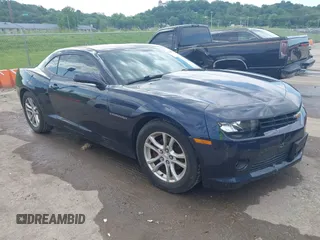 2015 Chevrolet Camaro LT z VIN 2G1FD1E36F9233458, wystawiony jako IAAI lot #42266828 z przebiegiem 110 624 mil mil oraz . Historia ofert i sprzedaży dostępna na DreamBid. Obrazek 1.