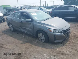 2024 Nissan Sentra S with VIN 3N1AB8BV4RY287158, listed as a IAAI auction lot 42477980 with 32,823 mi miles and . Bid and sale history available at DreamBid. Image 1.