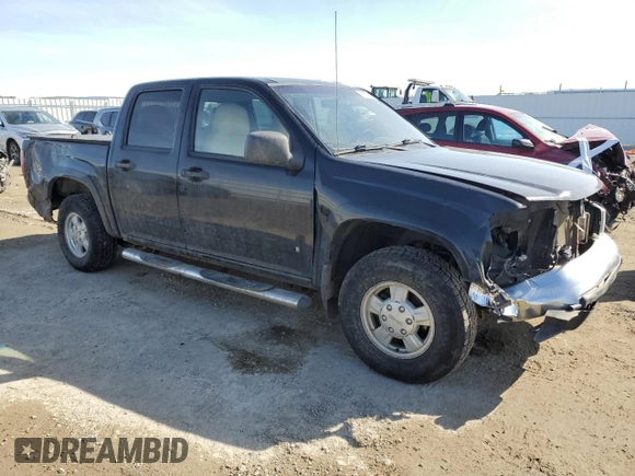 2007 GMC Canyon SLE2 with VIN 1GTDT13EX78222711, listed as a Copart auction lot 51658775 with 240,758 mi miles and Salvage Title. Bid and sale history available at carsss.com. Image 4.