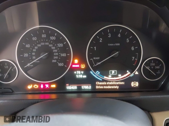 2014 BMW 3 Series 328i xDrive с VIN WBA3B5G53ENS09259, выставлен на аукционе IAAI как лот 42358472 с пробегом 152 425 миль миль и . История ставок и продаж доступна на DreamBid. Изображение 7.