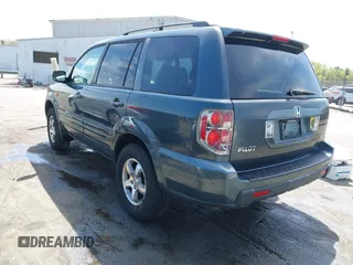 2006 Honda Pilot EX with VIN 2HKYF18416H529290, listed as a IAAI auction lot 41915915 with 135,385 mi miles and . Bid and sale history available at DreamBid. Image 3.