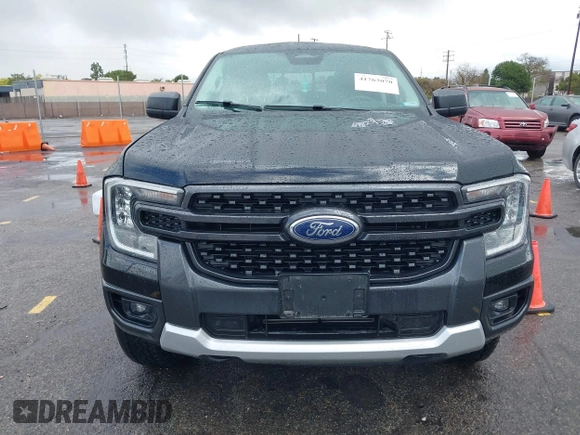 2024 Ford Ranger XLT with VIN 1FTER4HH5RLE20541, listed as a IAAI auction lot 41763070 with 4,947 mi miles. Bid and sale history available at carsss.com. Image 12.